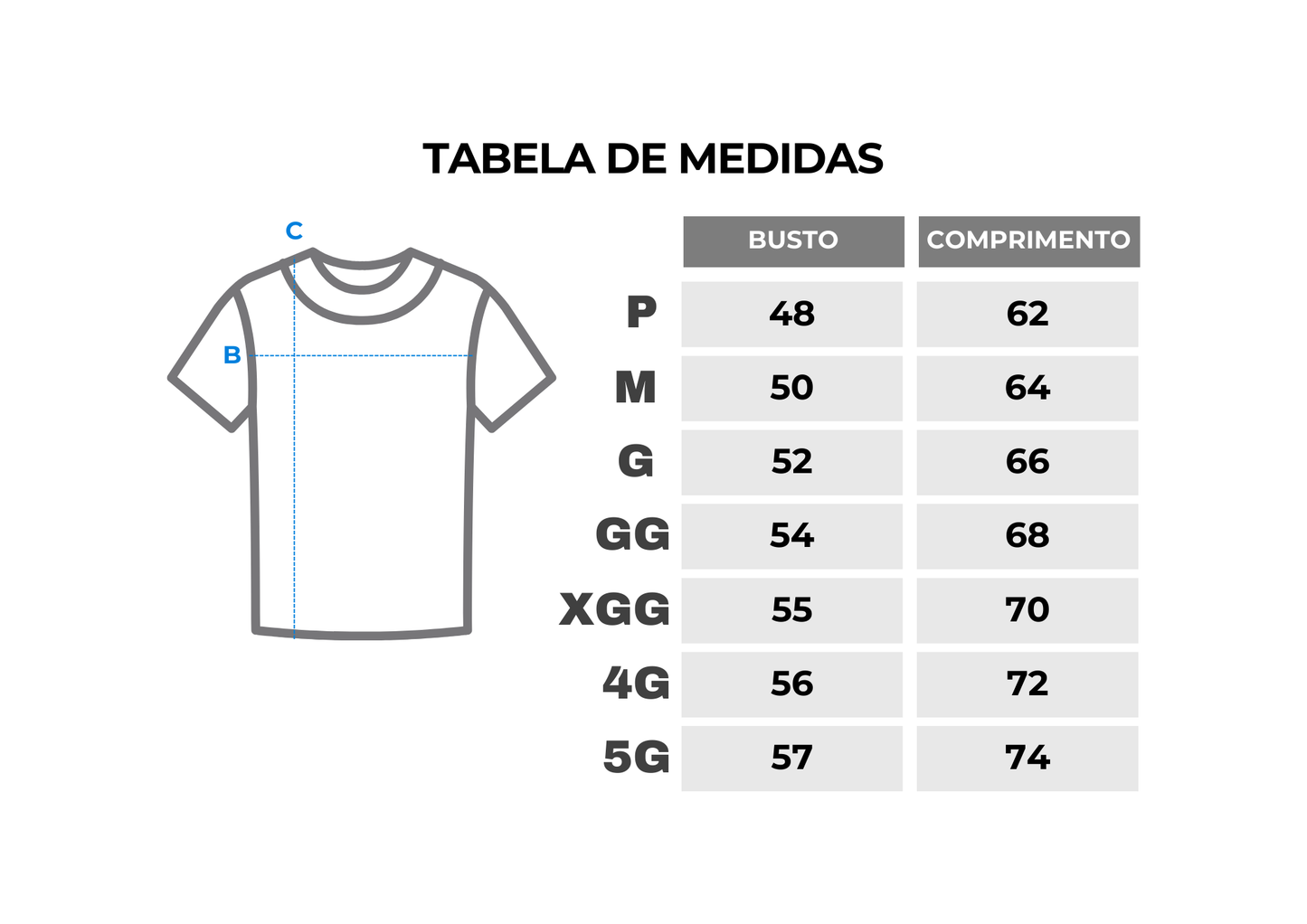 Camiseta elasticidade macia