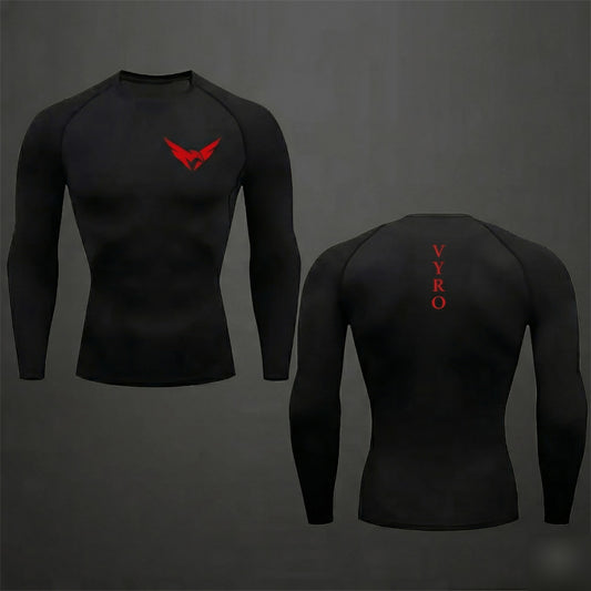 Camiseta de Compressão VYRO Brawler - Manga Longa