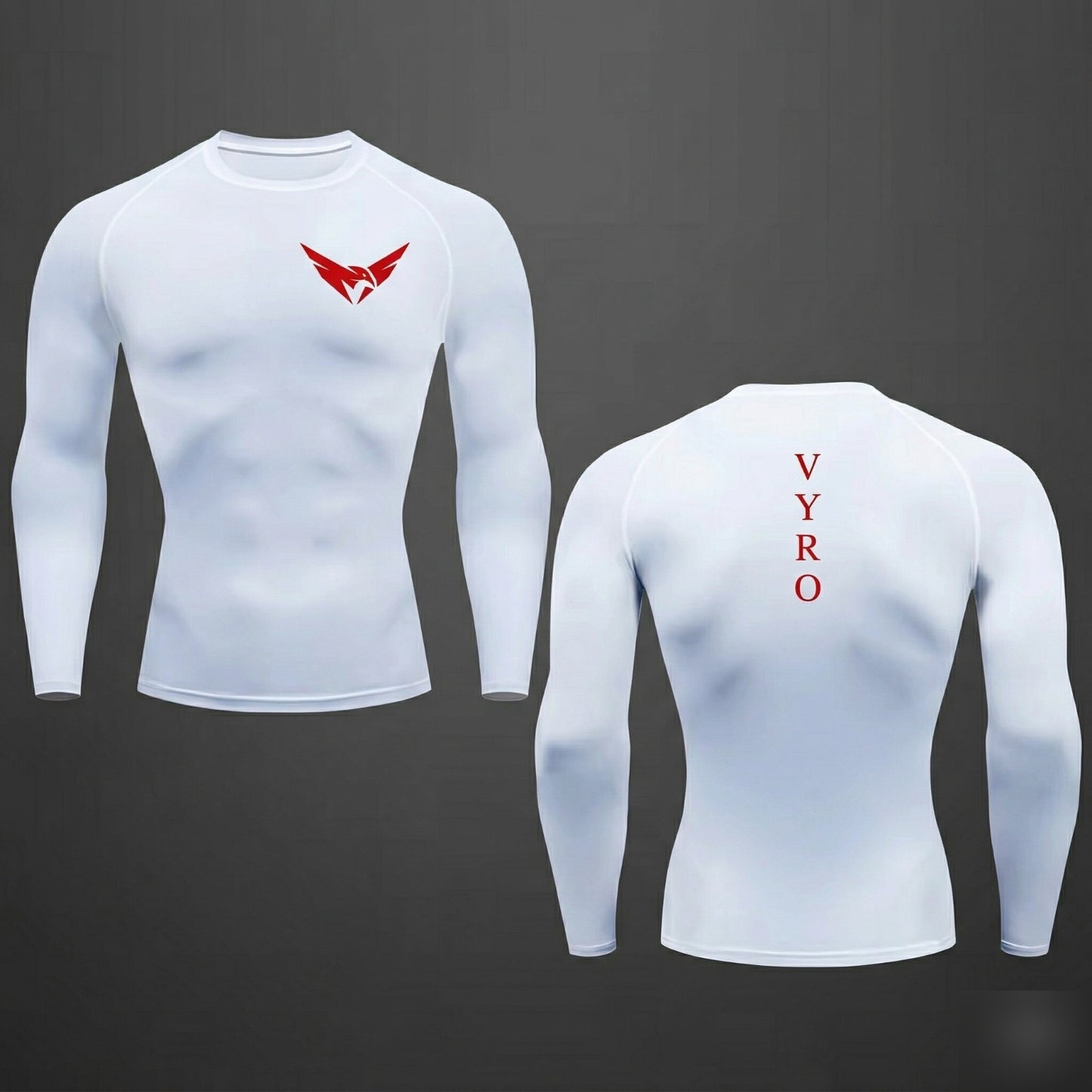 Camiseta Vyro Brawler - Manga Longa compressão