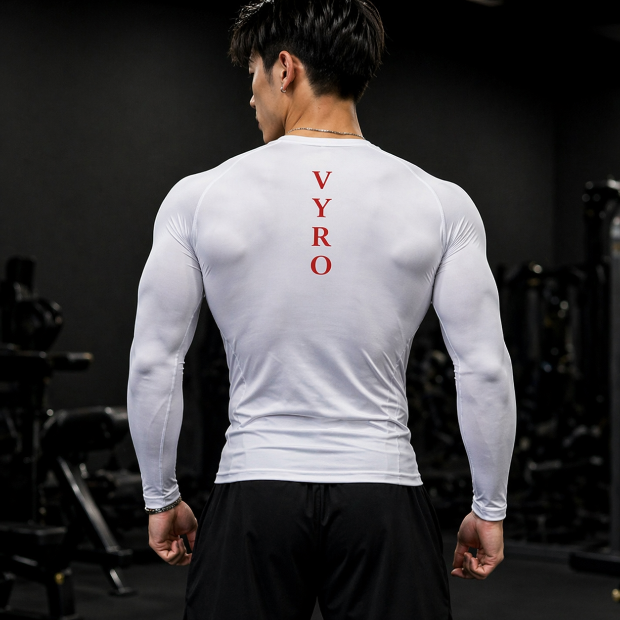 Camiseta Vyro Brawler - Manga Longa compressão