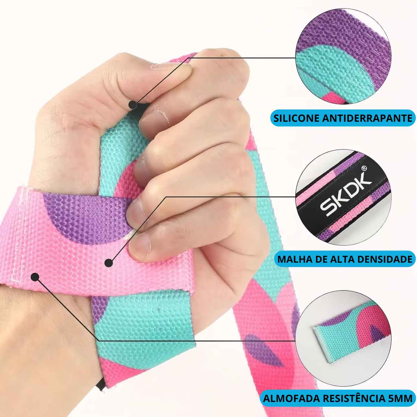 2 Pçs strap em fita