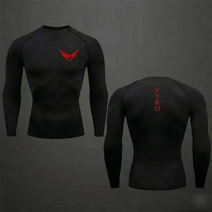 Camiseta Vyro Brawler - Manga Longa compressão